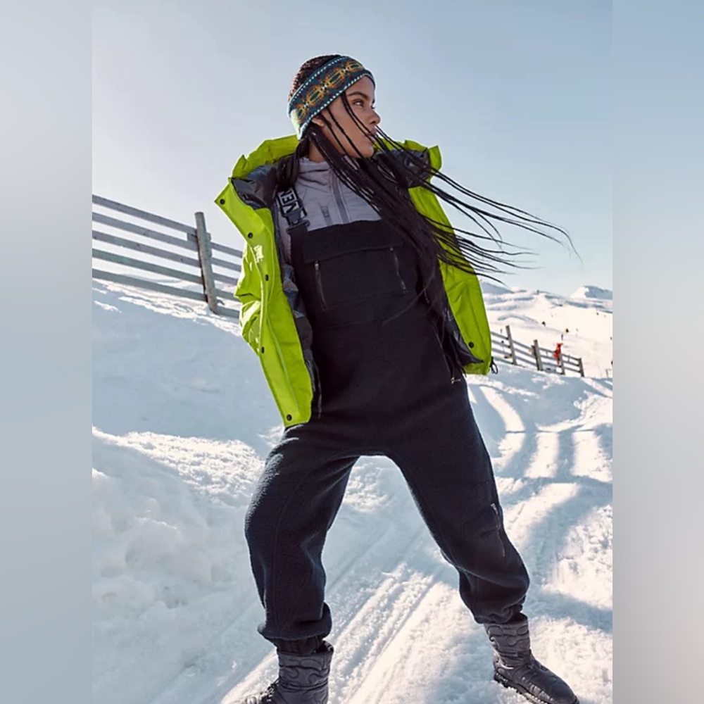 Free People Hit The Slope Salopette Black